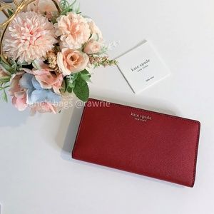 New Kate Spade Cameron Large Slim Bifold Wallet